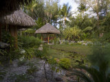Spa, Pearl Beach Resort, Bora-Bora, Leeward Group, Society Islands, French Polynesia Photographie par Sergio Pitamitz