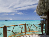 Kia Ora Resort, Rangiroa, Tuamotu Archipelago, French Polynesia Islands Photographic Print by Sergio Pitamitz