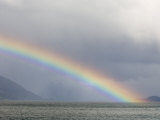 Rainbow, Agostini Fjord, Tierra Del Fuego, Patagonia, Chile, South America Photographic Print by Sergio Pitamitz