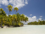 Blue Lagoon, Rangiroa, Tuamotu Archipelago, French Polynesia Islands Photographie par Sergio Pitamitz