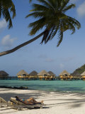 Pearl Beach Resort, Bora-Bora, Leeward Group, Society Islands, French Polynesia Photographie par Sergio Pitamitz