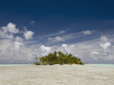 Blue Lagoon, Rangiroa, Tuamotu Archipelago, French Polynesia Islands Photographie par Sergio Pitamitz
