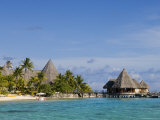 Pearl Beach Resort, Tikehau, Tuamotu Archipelago, French Polynesia Islands Photographie par Sergio Pitamitz