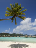 Pearl Beach Resort, Bora-Bora, Leeward Group, Society Islands, French Polynesia Photographic Print by Sergio Pitamitz