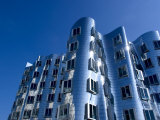 The Neuer Zollhof Building by Frank Gehry at the Medienhafen, Dusseldorf, North Rhine Westphalia Photographie par Yadid Levy