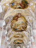 The Ceiling Frescoes in Heiliggeistkirche, Painted by Cosmas Damian Asam, Bavaria Photographic Print by Yadid Levy