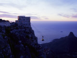 Cable Car Going up Table Mountain, Cape Town, South Africa, Africa Photographic Print by Yadid Levy
