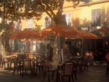 Sidewalk Cafe, Bastia, Corsica, France, Mediterranean Photographic Print by James Gritz