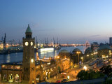 Landungsbrucken, Port of Hamburg, St. Pauli, Hamburg, Germany Photographie par Yadid Levy