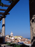 Miradouro De Santa Luzia with a View Over the Moorish Quarter, the Alfama, Lisbon, Portugal Photographic Print by Yadid Levy