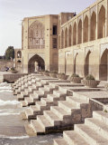 Khaju Bridge, Isfahan, Iran, Middle East Photographic Print by Sergio Pitamitz
