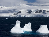 Icebergs, Lemaire Channel, Weddell Sea, Antarctic Peninsula, Antarctica, Polar Regions Photographic Print by Thorsten Milse