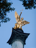 Column of the Angel of Peace (Friedensengel), Munich, Bavaria, Germany Photographic Print by Yadid Levy