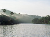Early Morning View Over Kandy Lake, Kandy, Sri Lanka Photographic Print by Yadid Levy