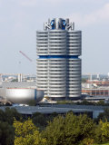 Bmw Building, Munich, Bavaria, Germany Photographie par Yadid Levy