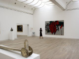 Art Exhibition at the K20 Kunstsammlung Am Grabbeplatz Art Museum, North Rhine Westphalia, Germany Photographic Print by Yadid Levy