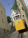 Funicular at Elevador Da Lavra, Lisbon, Portugal Photographic Print by Yadid Levy