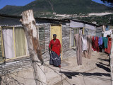 Woman at the Cape Flats, Cape Town, South Africa, Africa Photographie par Yadid Levy