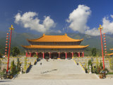 Chongsheng Temple, Dali Old Town, Yunnan Province, China Photographic Print by Jochen Schlenker