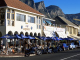 Restaurants Long the Popular Victoria Road, Camps Bay, Cape Town, South Africa, Africa Photographie par Yadid Levy