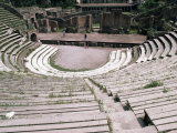 The Great Theatre, Pompeii, Unesco World Heritage Site, Campania, Italy Photographic Print by Christina Gascoigne