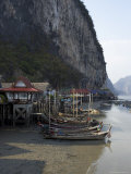 Ko Panyi, Muslim Fishing Village, Phang Nga, Thailand, Southeast Asia Photographic Print by Joern Simensen