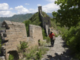 Simatai Section of the Great Wall, Unesco World Heritage Site, Near Beijing, China Photographic Print by Andrew Mcconnell