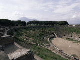 Amphitheatre, Pompeii, Unesco World Heritage Site, Campania, Italy Photographic Print by Christina Gascoigne