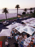 Restaurant in Trendy Camps Bay, Cape Town, South Africa, Africa Photographie par Yadid Levy