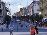 Gedimino Pospektas, the Main Street of the Modern City, Vilnius, Lithuania, Baltic States Photographie par Yadid Levy