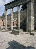 Propylaeum, Pompeii, Unesco World Heritage Site, Campania, Italy Photographic Print by Christina Gascoigne