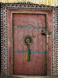 Door, Hemis Gompa (Monastery), Hemis, Ladakh, Indian Himalaya, India Photographic Print by Jochen Schlenker