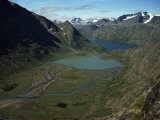 Jotunheimen, Leirungen, and Lake Gjende, Norway, Scandinavia Photographic Print by Kim Hart