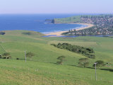 Looking South Towards Gerringong on the Coastline South of Wollongong, New South Wales, Australia Photographic Print by Robert Francis