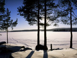 Lake Maridal (Maridalsvannet), Oslo's Reservoir, Oslo, Norway, Scandinavia Photographic Print by Kim Hart