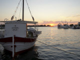 Sunset in Supetar, Island of Brac, Dalmatian Coast, Croatia Photographic Print by Joern Simensen