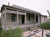Bar and Courthouse of the Famous Judge Roy Bean, Langtry, Rio Grande, USA Photographic Print by Robert Francis