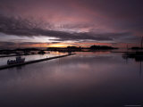 Harbour in Stavern at Dawn, Norway, Scandinavia Photographic Print by Joern Simensen