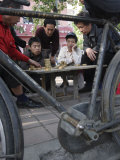 Playing Xiangqi, Chinese Chess, on the Streets of Beijing, China Photographic Print by Andrew Mcconnell