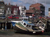 Fishing Boats, Portsmouth Harbour, Portsmouth, Hampshire, England, United Kingdom Photographic Print by Robert Francis