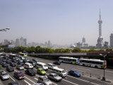Traffic in Shanghai, China Photographic Print by Andrew Mcconnell