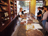 Aj Sokoladas, Home Made Chocolate Shop, Pilies Street, Vilnius, Lithuania, Baltic States Photographic Print by Yadid Levy