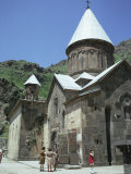Geghard Monastery, Unesco World Heritage Site, Armenia, Central Asia Photographic Print by Sybil Sassoon