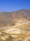 Stefanos Crater and Mountains, Nisyros (Nisiros) (Nissyros), Dodecanese Islands, Greece Photographic Print by Marco Simoni