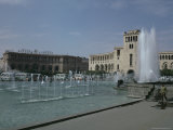 Lenin Square, Erevan, Armenia, Caucasus, Central Asia Photographic Print by Sybil Sassoon
