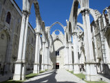Church Do Carmo Ruins (Demolished by the 1755 Earthquake), Lisbon, Portugal Photographic Print by Marco Simoni