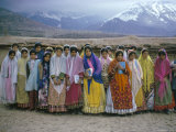 Schoolgirls, Boyerahmad Tribe, Iran, Middle East Fotografie-Druck von Robert Harding