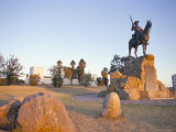 The Rider Memorial Dating from 1912, Alte Fest (Old Fort), Windhoek, Namibia, Africa Photographic Print by Storm Stanley