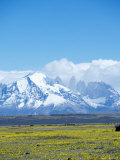 Torres Del Paine Massif, Torres Del Paine National Park, Patagonia, Chile, South America Photographic Print by Marco Simoni