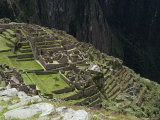 Inca Ruins, Machu Picchu, Unesco World Heritage Site, Peru, South America Photographie par Sybil Sassoon